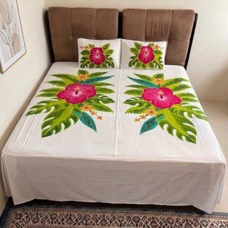 Hot Sale Bedsheet Hand Painted 2026